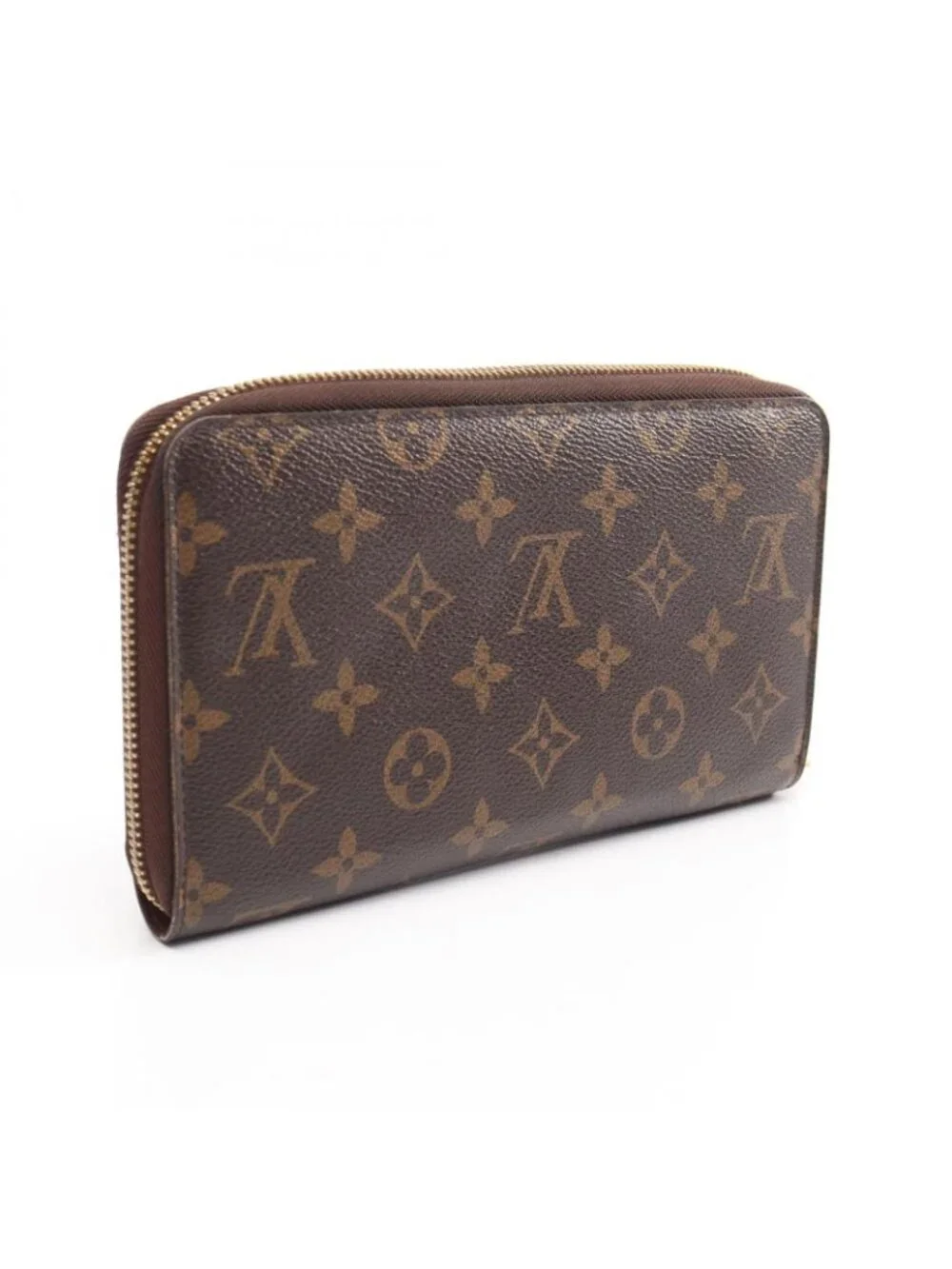 Louis Vuitton Round Wallet Zippy Organizer Monogram